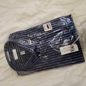Van Heusen Blue Pinstripe Dress Shirt